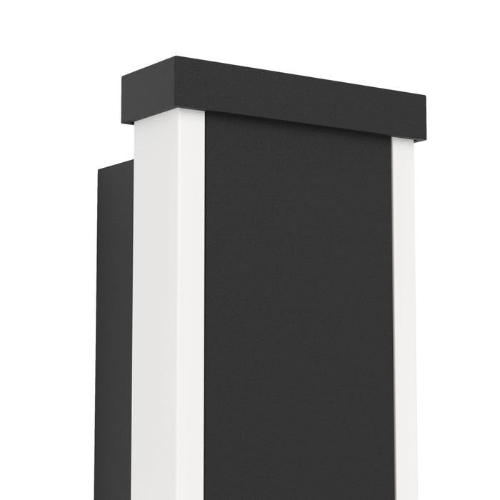 Eglo Neviano udendørs væglampe sort 38 cm